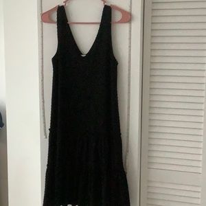 Black a line dress Mikey and Joey Xs sleeveless